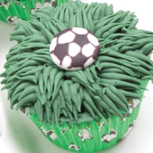 Culpitt Football Sugar Pipings - single, Multicoloured, 6425
