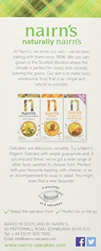Nairn's Organic Oat Cakes 250g