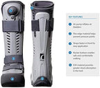 Ossur Rebound Air Walker Boot with Compression Adjustable Comfortable Straps & Air Pump Rocker Bottom | For Ankle Sprains, Stable Fractures, Tendon Sprains, & Post-Operative Rehab | (High Top, S)