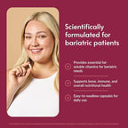 Bariatric Advantage High ADEK Multi - for Bariatric Surgery Patients - Multivitamin with Vitamins A, D, E, K & Trace Minerals - 100%+ DV of ADEK - 60 Capsules