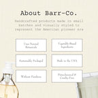 Barr-Co. Original Scent Fine Hand Made Bath Salts, Vanilla Coconut Bath Salts with Oatmeal and Vetiver, Relaxing Bath Products for Women & Men, 32 oz
