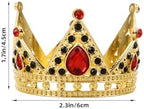 Crown Cake Topper Small Rhinestone Bridal Headdress Wedding Cake Decoration Party Supply 2.36 Inch