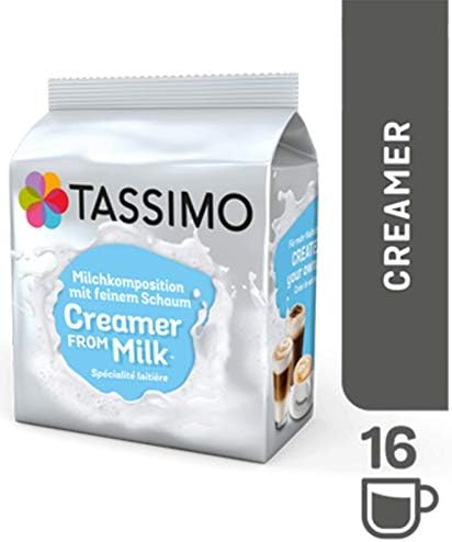 Tassimo Costa Coffee Bundle - Costa Americano/Milk Creamer - 5 Packs (64 Drinks)
