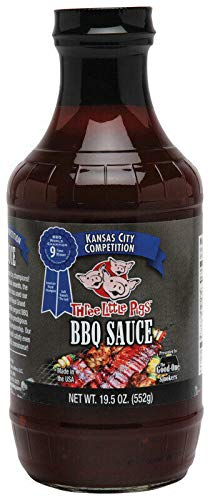 Three Little Pigs Kansas City Competition BBQ Sauce 19.5 oz.