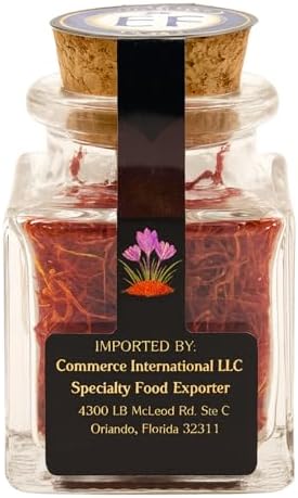 Eastern Feast - Spanish Saffron Filaments (2 Grams), Product of Spain, Premium Quality