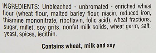 Sturdiwheat All Natural Bread Mix, Garlic Basil, 1lb Package (Pack of 4)