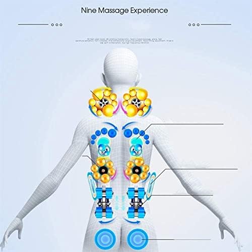 Shiatsu Neck & Back Massager with Heat, Deep Tissue Kneading Massage Chair Pad, Full Body Muscle Pain Relief Massager, Massage Seat Cushion Pad for Home Office (Brown)