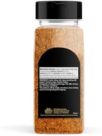 GranAroma Paella Seasoning, 12.8 oz, Authentic Spice Blend, Contains Saffron, Spanish Cuisine