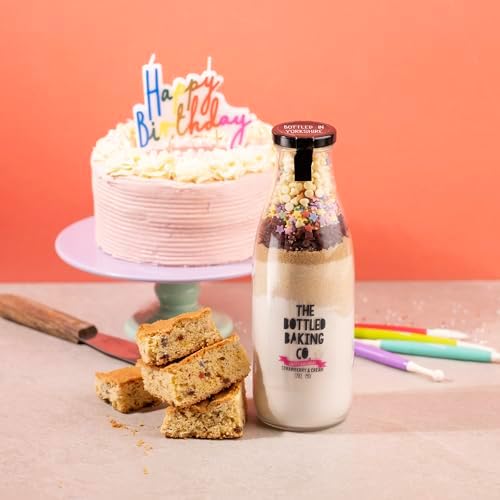 Baking Kit | Happy Birthday Cake Mix | Gift of the Year Winners 2023 | Bottled Baking Co