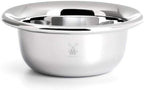 MÜHLE Shaving Soap Dish - Chrome Plated Stainless Steel Bowl, Luxury Shave Accessory for Men