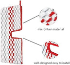 6 Pack Reusable Replacement Mop Pads,Microfiber Washable Spray Mop Refills Compatible with O Cedar Promist Max Spary Mop