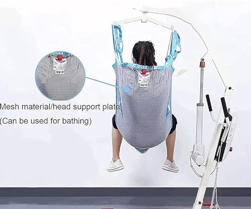 Transfer Nursing Sling Lifter Transfer Strap, Lift Slings, Full Body Lifting Strap, for Elderly Disabled Transfer Belt, Large