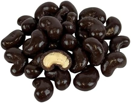 Dark Chocolate Covered Cashews, 1 Pound