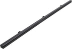 Wooden Stair Handrail, 7FT Decorative Railing for Stairs, 330lbs Load Wall Mount Non-Slip Handrail with Brackets for Indoor/Outdoor Use (Black)