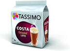 Tassimo 4 Latte Variety Bundle Costa Latte Original + Caramel, Carte Noire Latte Macchiato + Caramel