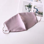 ROSEWARD 100% Mulberry Silk Face Mask for Women Men Reusable Adjustable with Filter Pocket