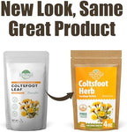 4 oz. Coltsfoot Herb Leaf Tea (Tussilago Farfara) - 113g Coltsfoot Leaf Herb Tea Uñ De Caballo