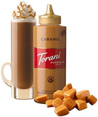 Torani Puremade Sauce, Caramel, 16.5 Ounces(Pack of 4)