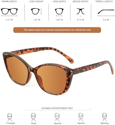 JOLISU 3 Pack Reading Sunglasses for Women, Sun Readers Glasses Spring Hinge Outdoor Sunglasses With UV400 Protection