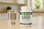 Vita4Life!® ADEK Fat Soluble Vitamins A D E K - High Absorption Bariatric Multivitamin - No Iron Formula with B-Complex & Calcium - 60 Fast Dissolving Capsules for Post Surgery & General Health
