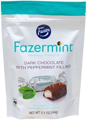 Fazermint Dark chocolate peppermint Creams