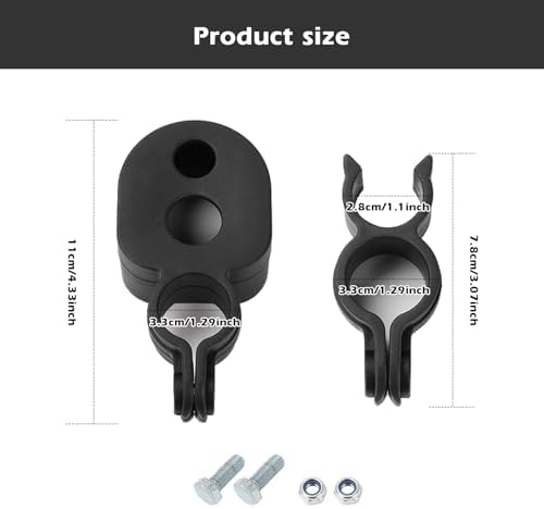 2 PCS Cane Holder for Walker Wheelchair Walker, Cane Universal Accessories for Wheelchair Rollator, Walking Stick Canes Clips for Wheelchairs Electric Scooters Elderly Walkers