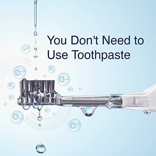Soladey SoladeyRhythm2, Ionic Power Electric Toothbrush, Solar Panels and TiO2 Semiconductor (Snow White), Ready to use Ionic Toothbrush