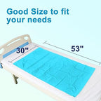 Tubular Slide Sheet for Patient Transfer，Washable & Reusable Draw Sheets, Sliding Board Suitable for Cars, Vehicles, Wheelchairs, Hospitals, Bed Transfers, Nursing Home Care，53" x 30"