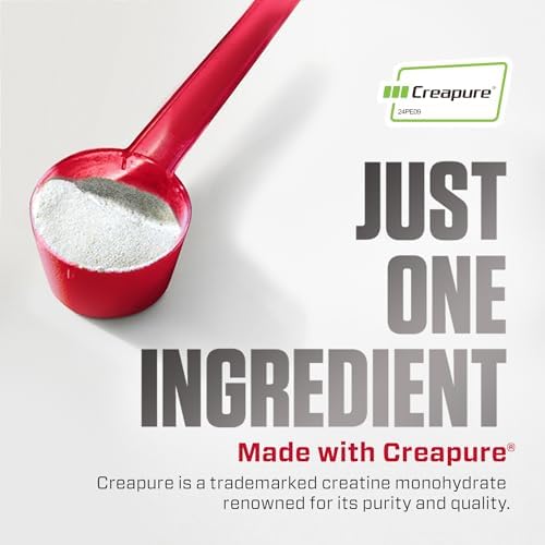Dymatize 100% Creatine Monohydrate with CREAPURE, 5g Per Serving, 60 Servings (300g), Creatine for Women and Men, Gluten Free