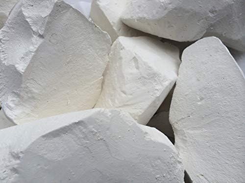 WHITE MOUNTAIN edible Chalk chunks (lump) natural for eating (food), 1 lb (450 g)