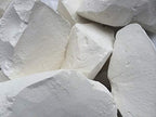 WHITE MOUNTAIN edible Chalk chunks (lump) natural for eating (food), 1 lb (450 g)