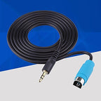 Cda 9852- Cda 9886 Direct - for Audio AUX Input Cable Fullspeed to Mini Jack Adapter Replacement Parts Fit for Auto Universal CDA CDE IVA