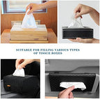 Car Tissue Refills, 18 Packs Car Tissues Auto Visor Tissue Refills for Visor, Napkins Holder Refill, Auto Travel Tissues, Soft and Smooth (18 Pieces)
