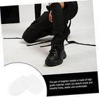 Beaupretty 2pairs Invisible Heighten Insole with Shock Absorption Soft Silicone Cushion Pad for Foot Protection Breathable Comfortable Shoe Inserts for Men and Women