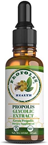 Green Propolis Liquid Extract - Brazilian Bee Propolis, Alcohol-Free - 30-Day Immune Support Supplement - Natural Immunity Shots