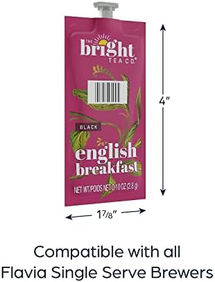 Bright Tea Co. B507 Bright Tea English Breakfast, 10/CT, Red