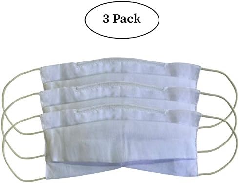 LOFBAZ Cotton Cloth Face Coverings Washable Reusable with Filter Pocket