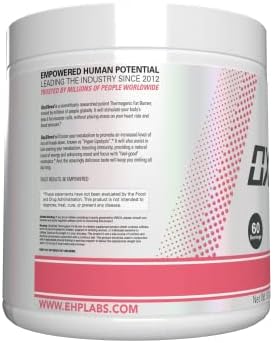 EHP Labs OxyShred Pre Workout Powder & Shredding Supplement - Preworkout Powder with L Glutamine & Acetyl L Carnitine, Energy Boost Drink - Guava Paradise, 60 Servings