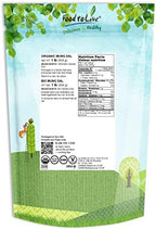 Food to Live Organic Yellow Mung Dal, 1 Pound – Non-GMO, Peeled Split Mung Beans (Moong Dal). Ayurvedic Food. Easy to Cook. High in Dietary Fiber, Protein, Iron. Great for Soup, Kitchari, Curries