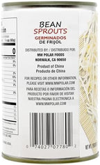 MW Polar Canned Vegetables, Bean Sprouts, 15 -Ounce (Pack of 12)