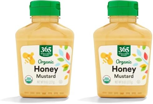 365 by Whole Foods Market, Organic Honey Mustard, 8 Ounce (Pack of 2)