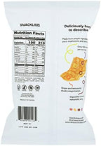 Snacklins Nacho Plant Crisps, 100 Calories Per Serving, Vegan, Kosher, Gluten Free & Non-GMO, 3 Ounce (Pack of 12)