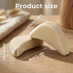 6 Pairs Soft Sponge Breathable Toe Filler Inserts Adjustable Shoe Filler Unisex Shoe Too Big Inserts Reusable Big Toe Plug Foot Brace Shoes Pad Fit Foam Cushion for High Heel Casual Sports Boot Women