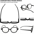 Eyekepper 4-pack Bifocal Reading Glasses for Women Vintage Bi-focal Readers