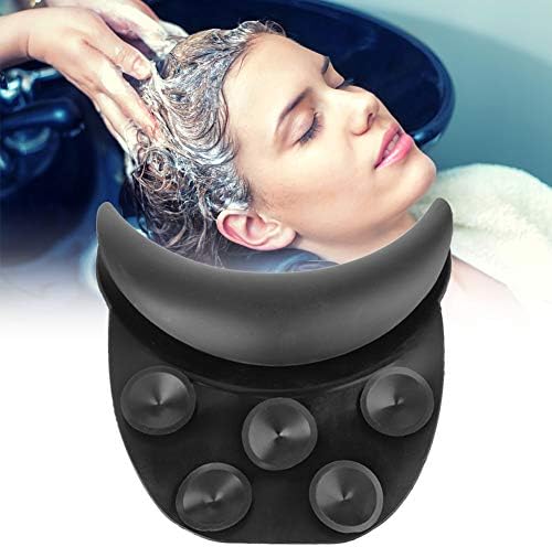 BRRNOO Silicone Neck Rest Pillow Hair Spa Neck Cushion for Shampoo Bowl Comfortable Support with Durable Silicone Gel Material for Salon & Home Use