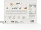 Cedar Pastries Mediterranean Baklava Assortment – 33 Pieces – Large Mediterranean Dessert Gift Box – Pistachio, Cashew & Walnut Phyllo Pastries – Gourmet Middle Eastern Sweets – Kosher & Halal Certified