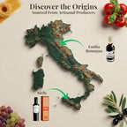 Brava Giulia Gift Box – Aged Balsamic Vinegar of Modena and Sicilian Extra Virgin Olive Oil – Imported Gourmet Italian Duo, 8.45 fl oz Each