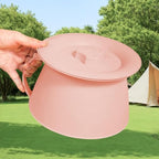 Chamber Pot - 1.5L Portable Bedpan with Handle and Lid | Lightweight Urinary Potty Bucket for Men Women Teens Boys Girls Youth Son Daughter Husband Wife Friends Travel Camping Home Hospital Use Aid