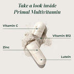 Primal Harvest Primal Multivitamin - Daily Multi-Vitamin Supplement with 21 Essential Vitamins & Minerals for Women & Men (2 Pack (30 Count))