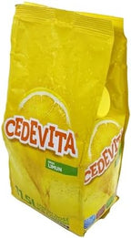 Cedevita Lemon/Orange (limun/narandza) 9 vitamins, instant powder vitamin drink mix 2 x 900 g, makes 23 L juice non-alcoholic energy drink packets